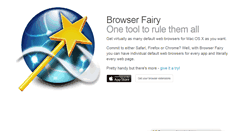 Desktop Screenshot of browserfairy.com
