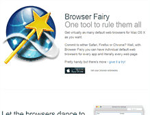 Tablet Screenshot of browserfairy.com